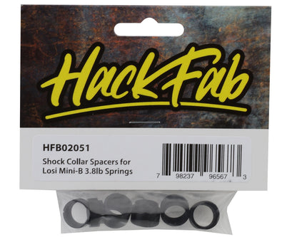 HackFab Losi Mini-B Shock Collar Spacers (3.8lb Springs)