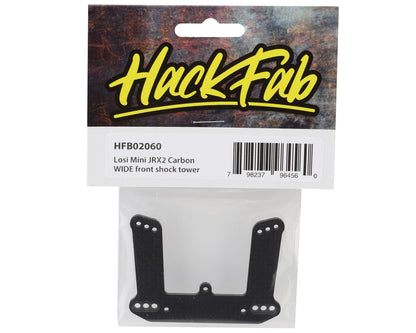 HackFab Losi Mini JRX2 Carbon Fiber Wide Front Shock Tower