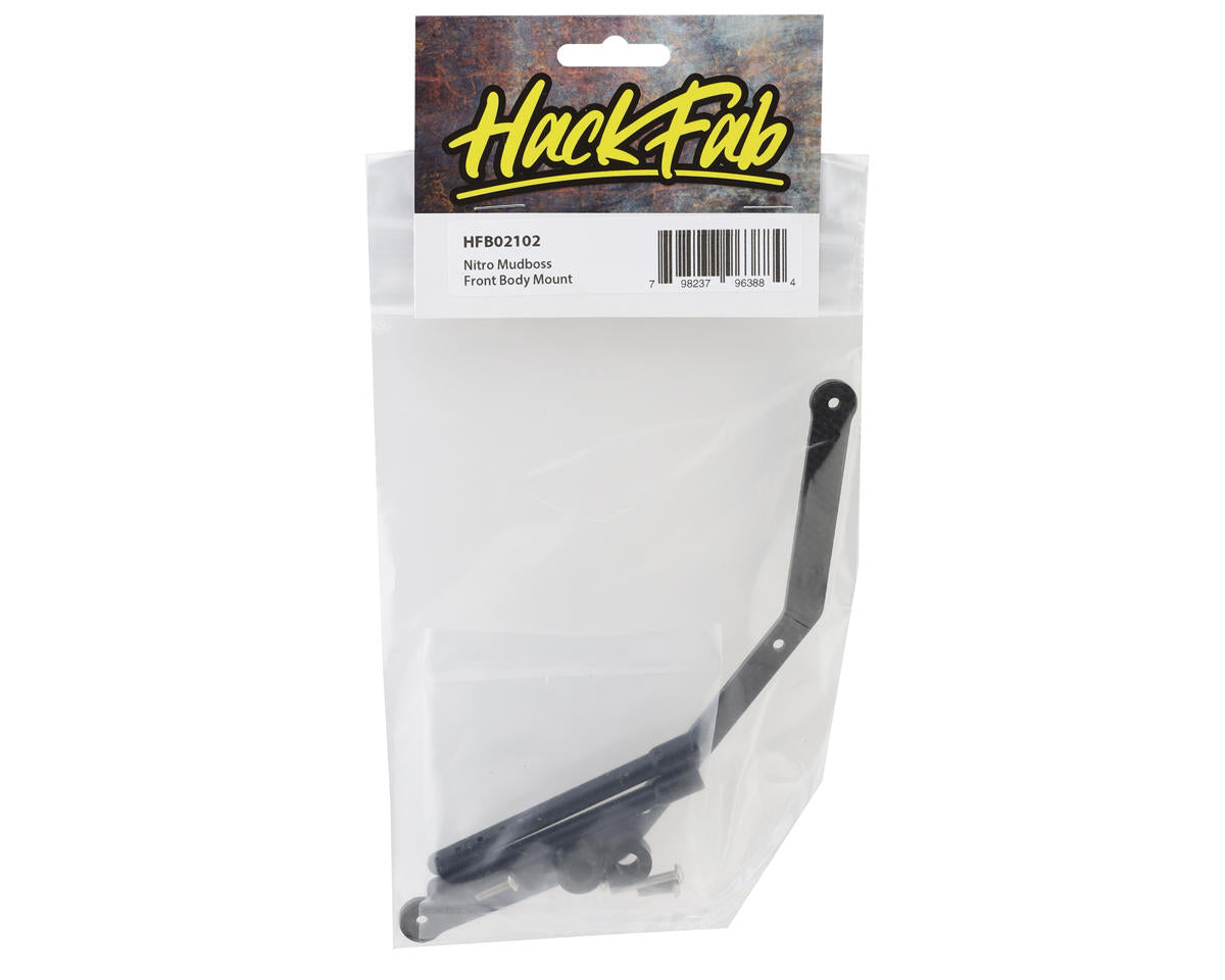 HackFab Mudboss Front Body Mount for Traxxas Nitro Slash
