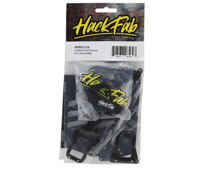 HackFab Carbon Fiber Oval Chassis Conversion Kit for Traxxas Latrax Rally