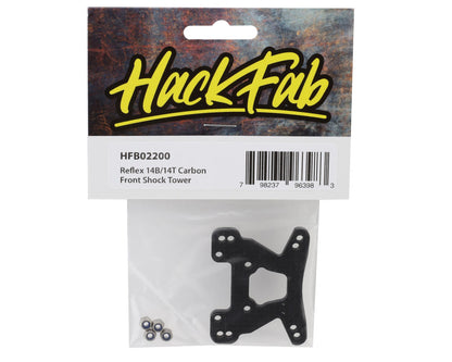 HackFab Team Associated Reflex 14B/14T Carbon Fiber Front Shock Tower