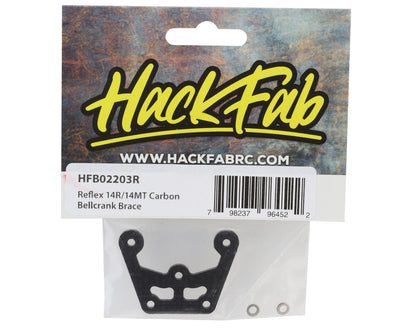 HackFab Team Associated Reflex 14R/14MT Carbon Fiber Bellcrank Brace