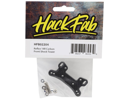 HackFab Team Associated Reflex 14R Carbon Fiber Front Shock Tower