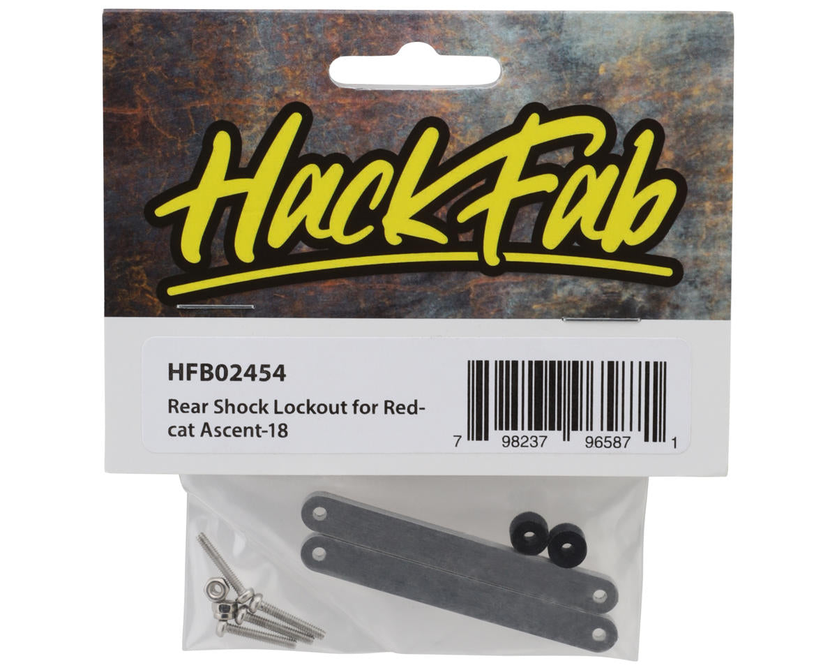 HackFab Redcat Ascent-18 Rear Shock Lockouts (2)