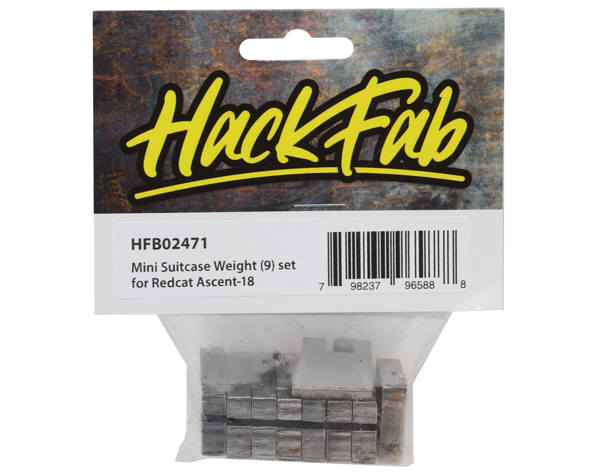 HackFab Redcat Ascent-18 Mini Suitcase Pulling Weights Set (9)