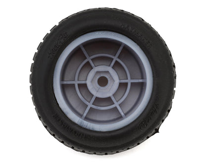 HackFab Losi Mini B/T 2.0 Haymaker Rear Pre-Mounted Mini Oval Tires (Medium)