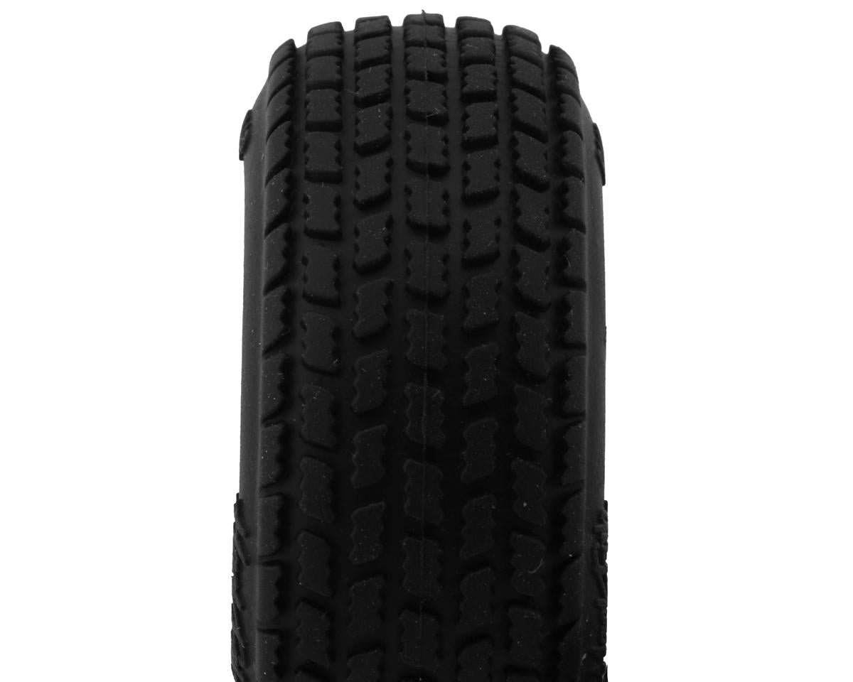 HackFab Losi Mini-B Blip Pre-Mounted Mini Front Oval Tires (Super Soft)
