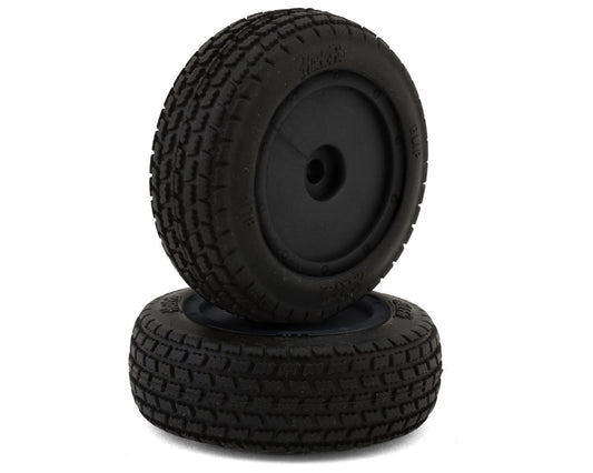 HackFab Losi Mini-B Blip Pre-Mounted Mini Front Oval Tires (Soft)