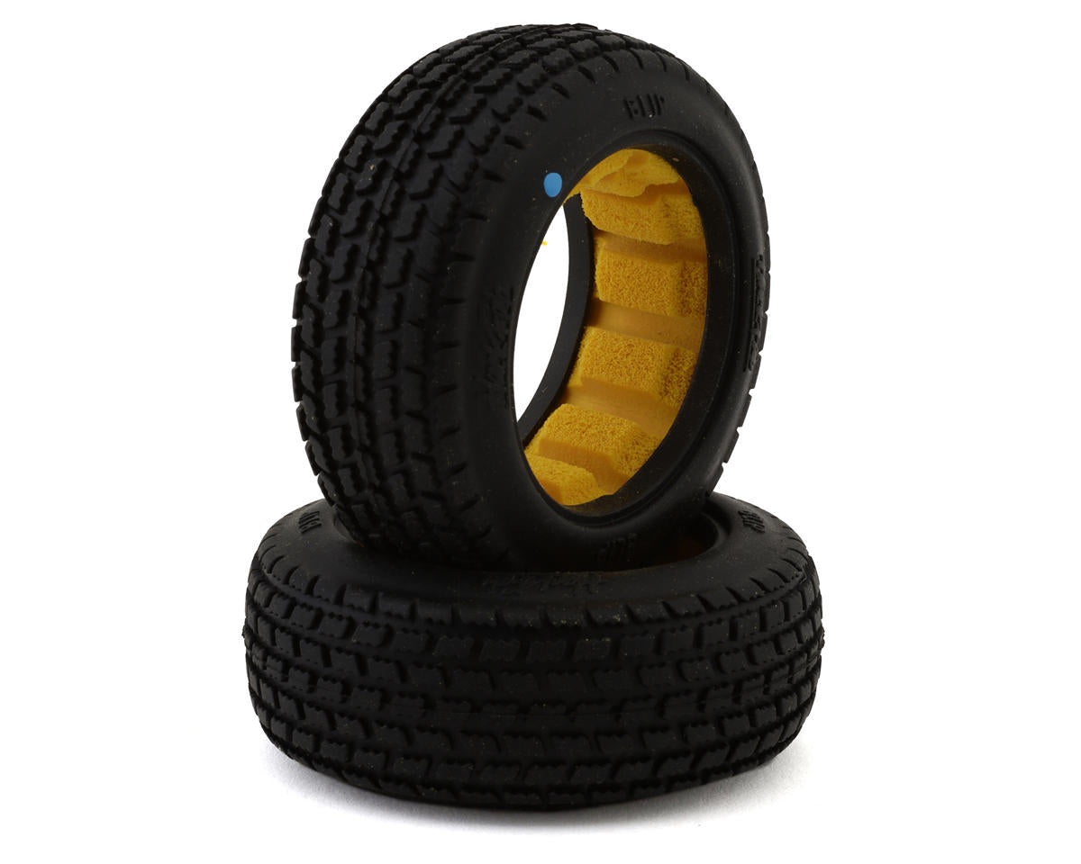HackFab Losi Mini-B Blip Mini Front Oval Tires (2) (Medium)
