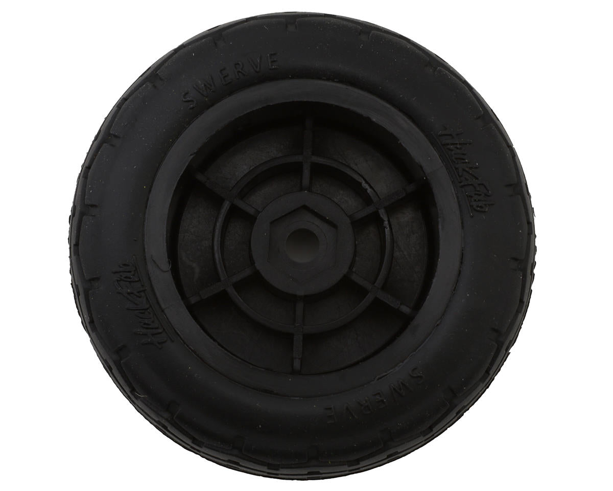 HackFab Losi Mini-B Swerve Pre-Mounted Mini Front Oval Tires (Super Soft)