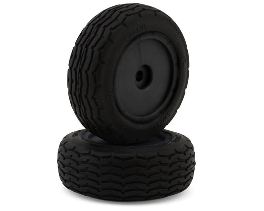 HackFab Losi Mini-B Swerve Pre-Mounted Mini Front Oval Tires (Soft)