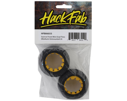 HackFab Losi Mini-B Swerve Mini Front Oval Tires (2) (Medium)