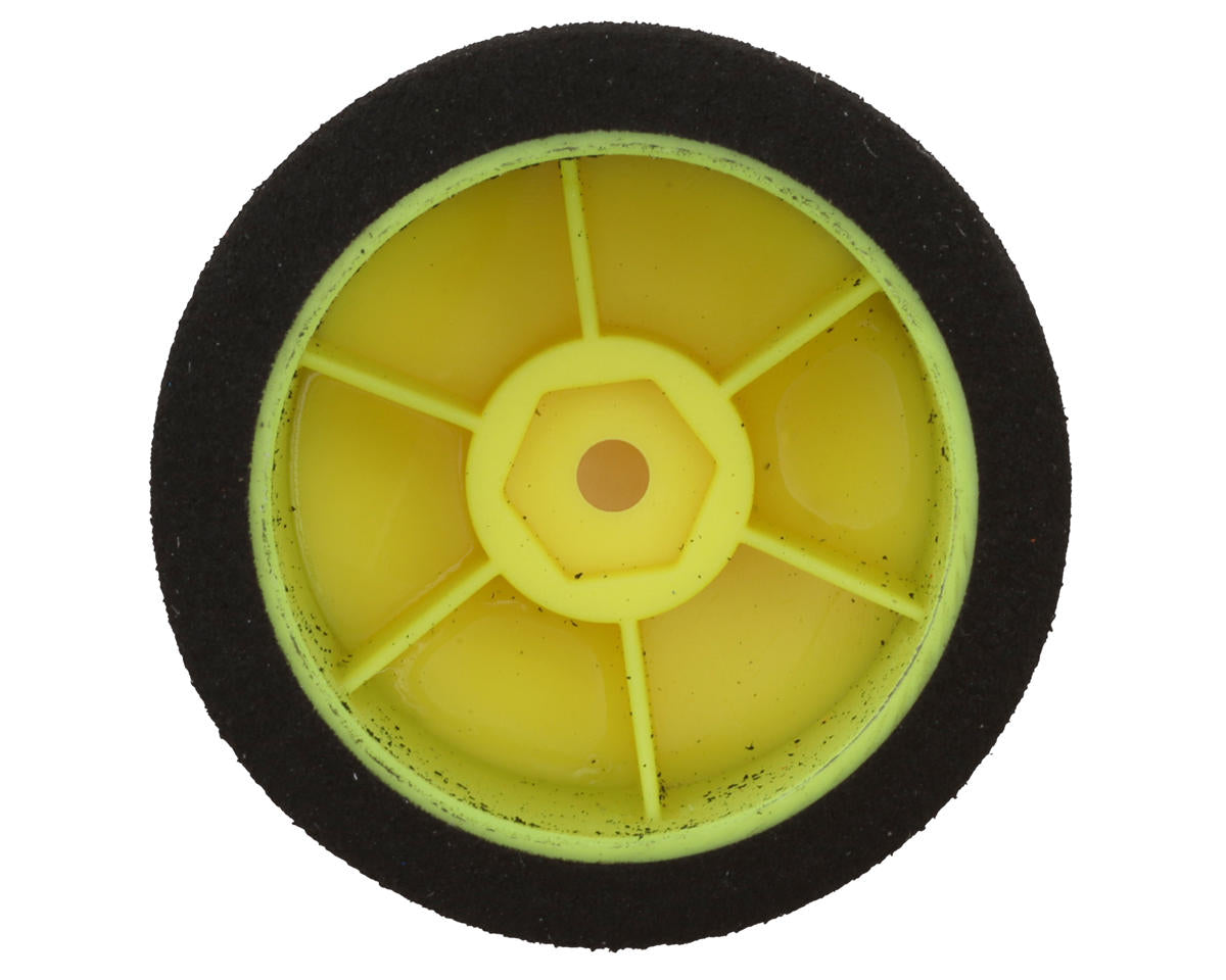 HackFab Losi Micro-B/T Foam Rear Tires (Yellow) (2)