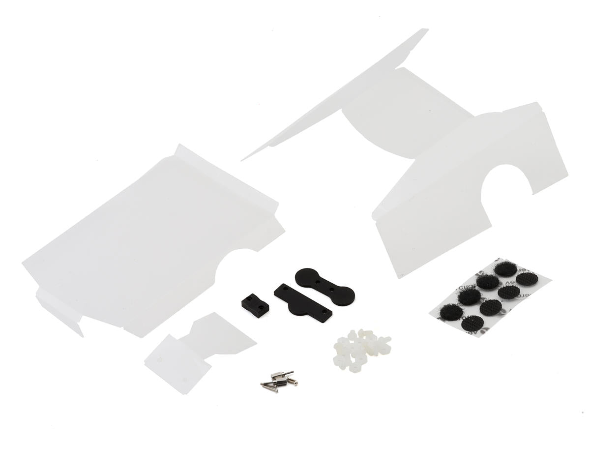 HackFab Losi Micro-B 1/24 EDM Body (Clear) (.010")
