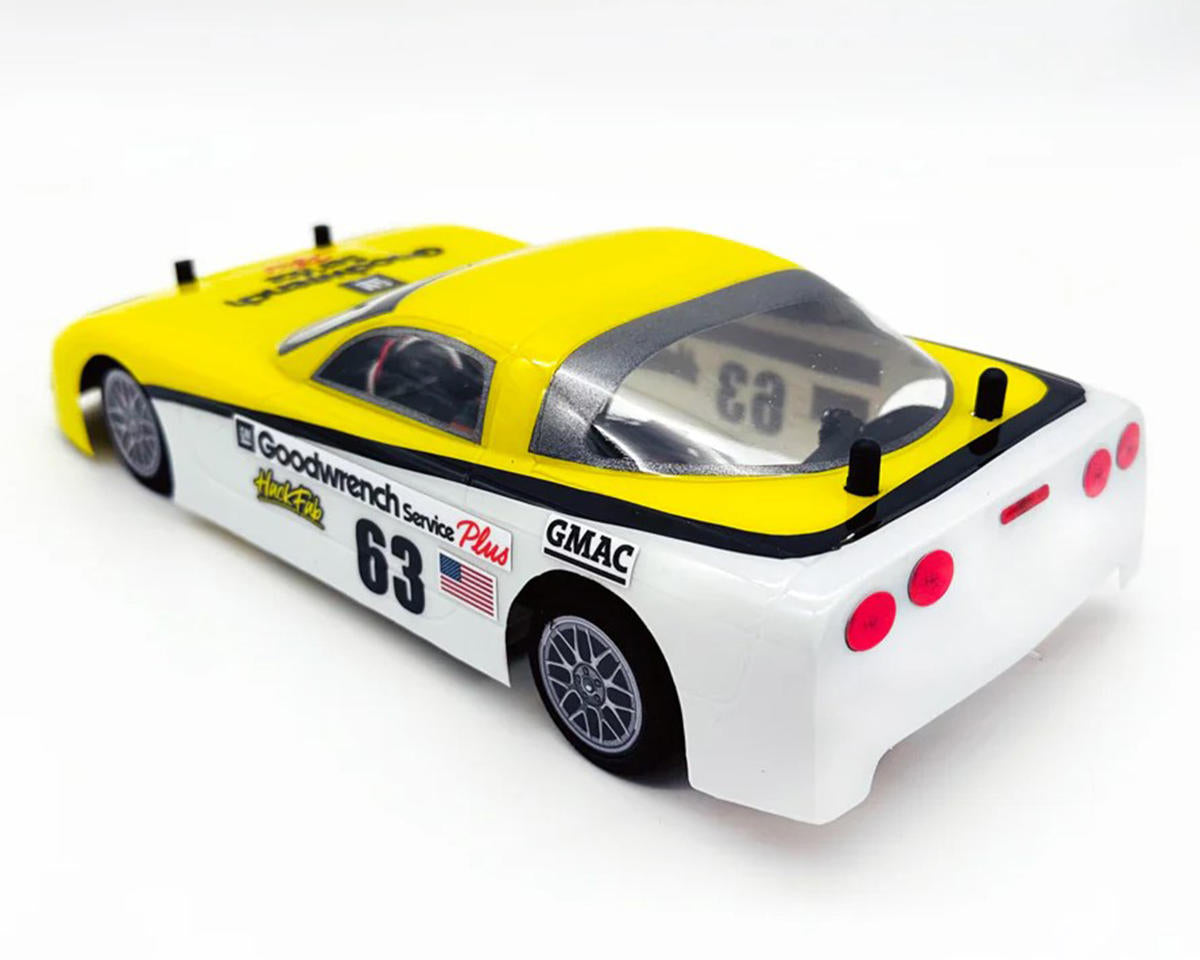 HackFab 1/18 CV Type 5 Micro-B Conversion Body (Clear) (147mm Wheelbase)