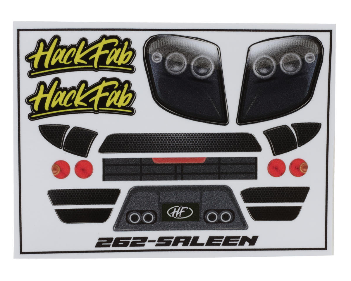 HackFab SAL S-7 Sports Car Micro-B Conversion Body (Clear) (147mm Wheelbase)