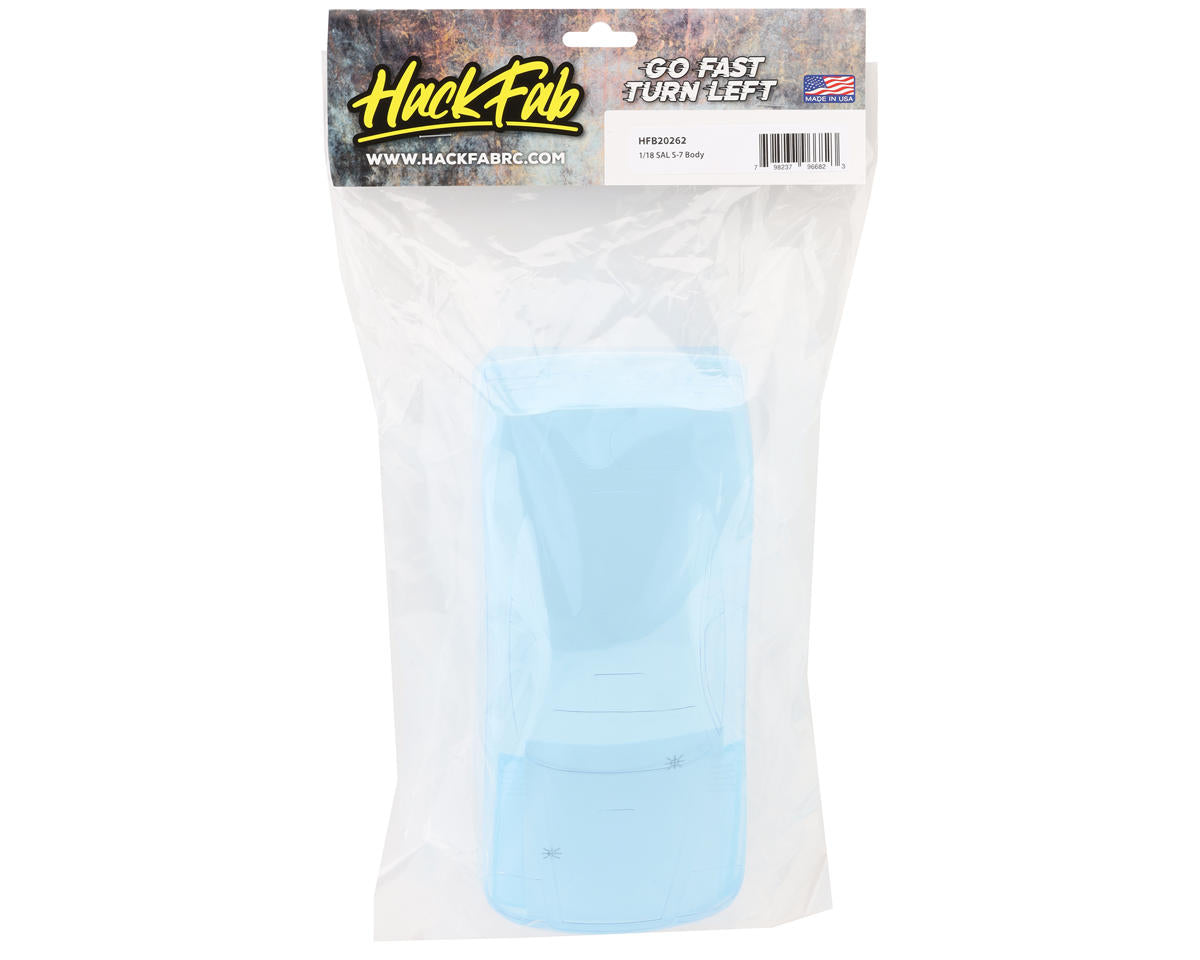 HackFab SAL S-7 Sports Car Micro-B Conversion Body (Clear) (147mm Wheelbase)