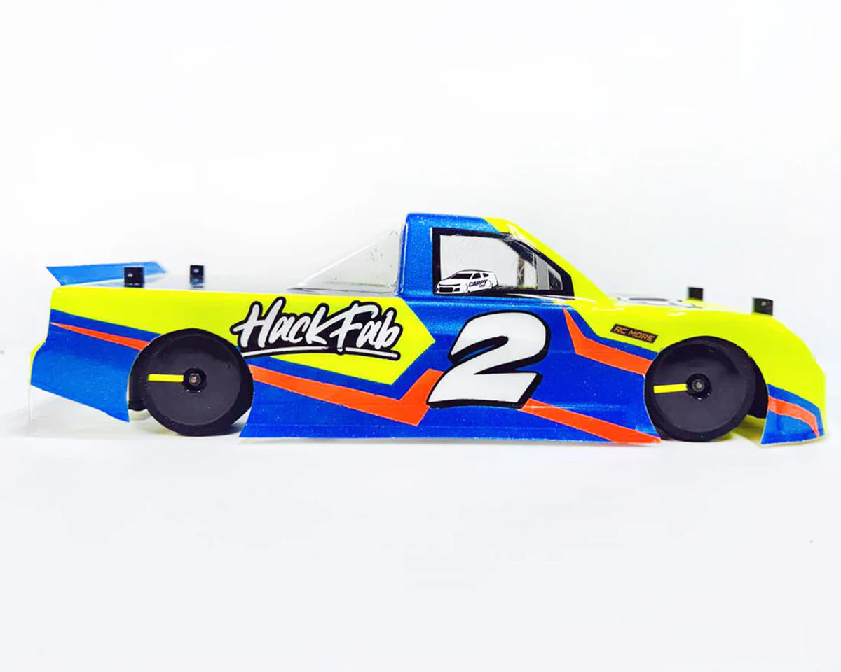 HackFab Losi® Micro-B™  1/18 Modified Truck Body (Clear) (146mm WB)