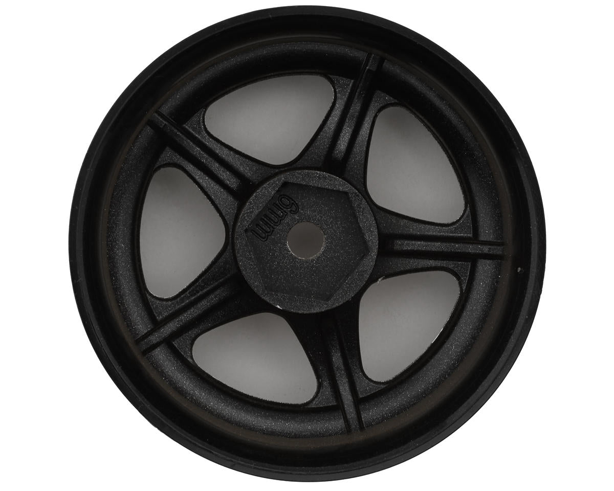 Hayashi Garage NIZ 5-Spoke Multipiece Style 1/10 Drift Wheels (Silver) (2)
