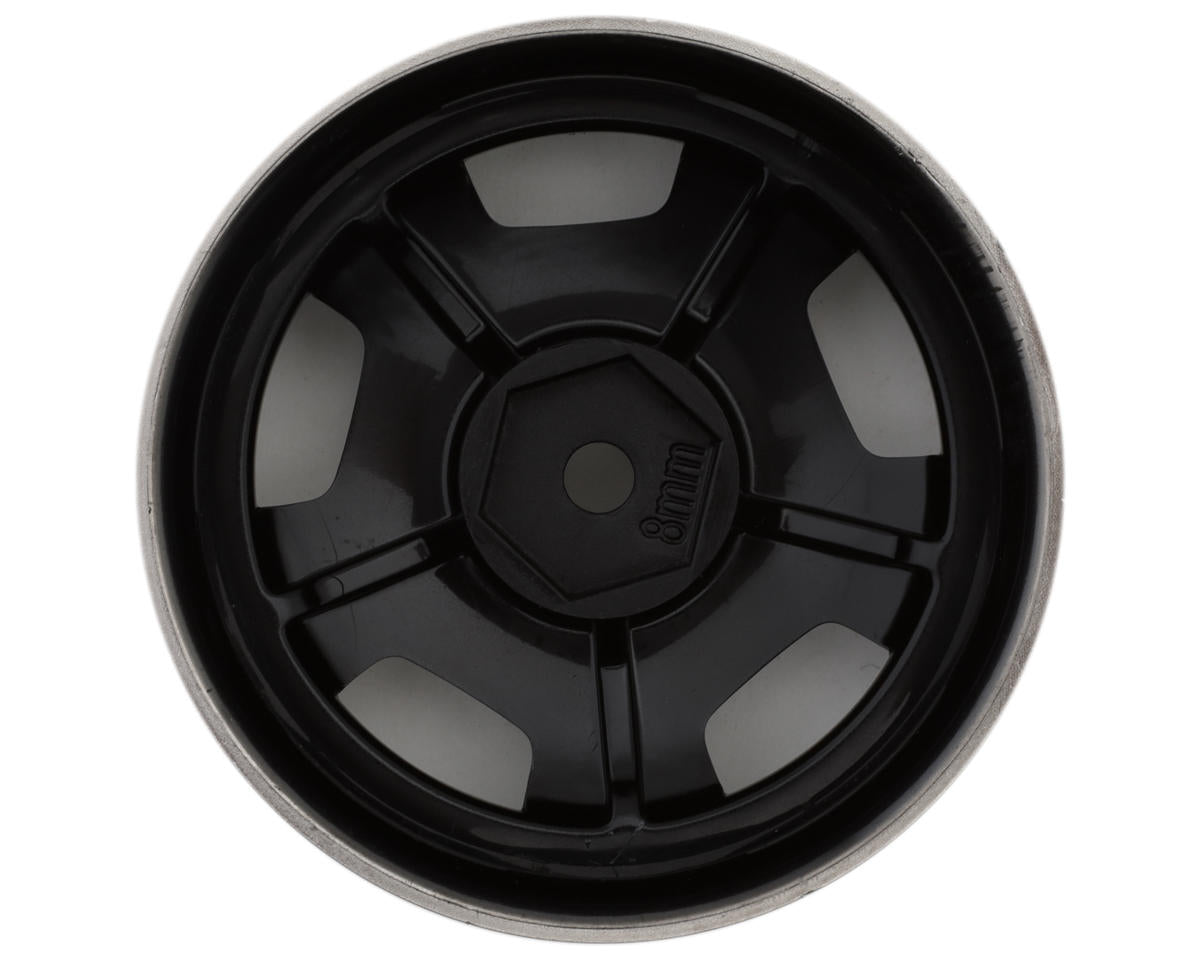 Hayashi Garage Euro VIP Dish Style 1/10 Drift Wheels (Silver) (2) (8mm Offset)