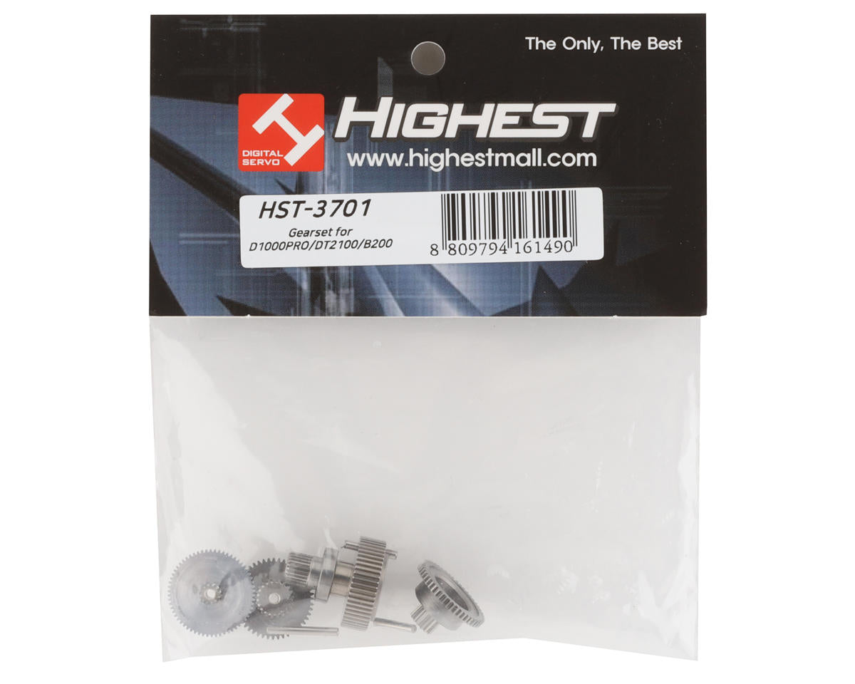Highest RC D1000PRO/DT2100/B200 Metal Servo Gear Set