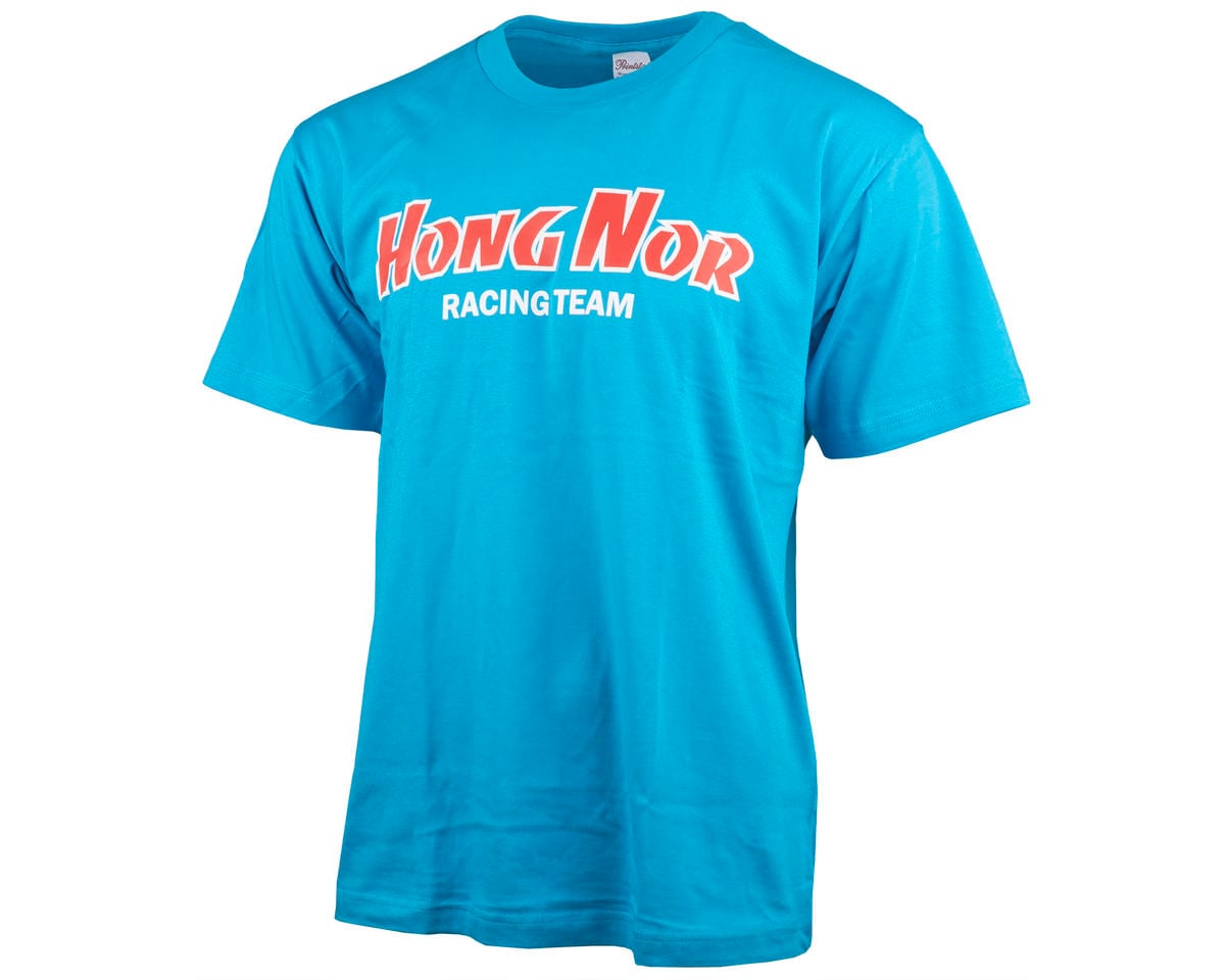 HongNor Racing Team T-Shirt (Light Blue) (XL)
