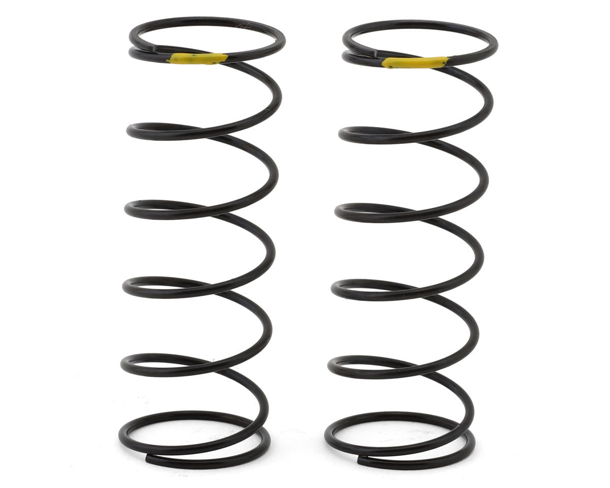 HongNor X5B 16mm Front Shock Springs (2) (Yellow/5.3lbs)