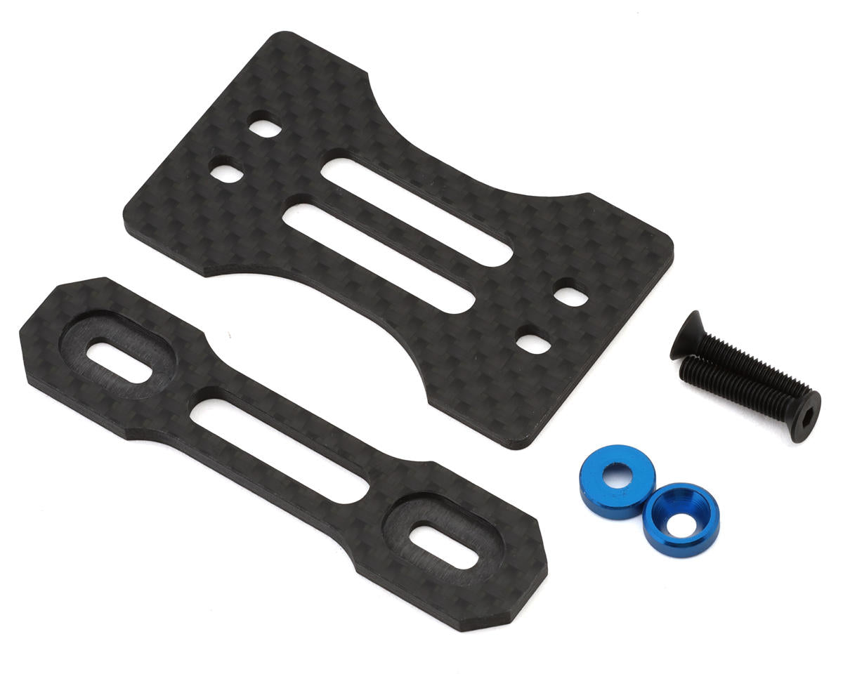 HongNor X5B One Piece Carbon Fiber Rear Wing Mount Brace & Button Set