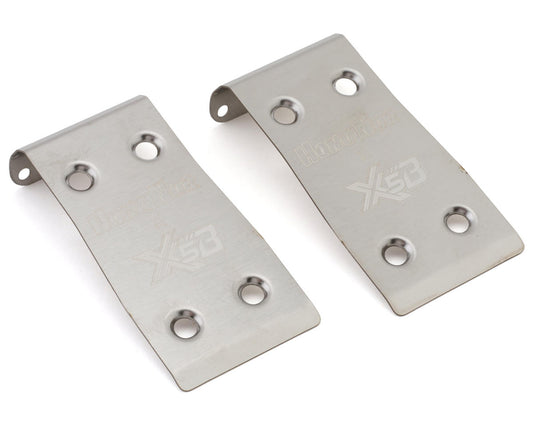HongNor X5B Streel Front Chassis Skid Plates (2)