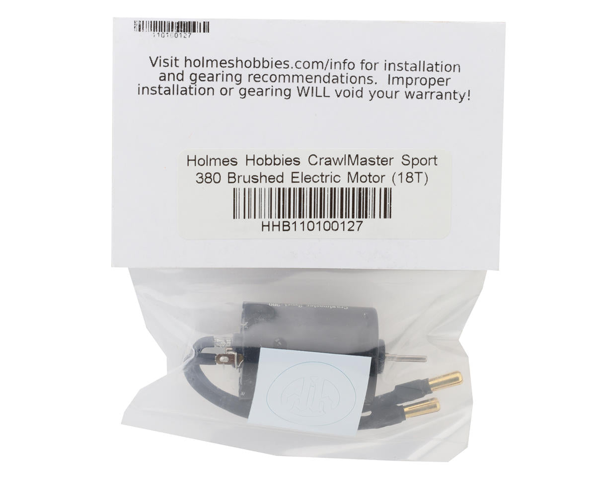 Holmes Hobbies CrawlMaster Sport 380 Brushed Electric Motor (18T)