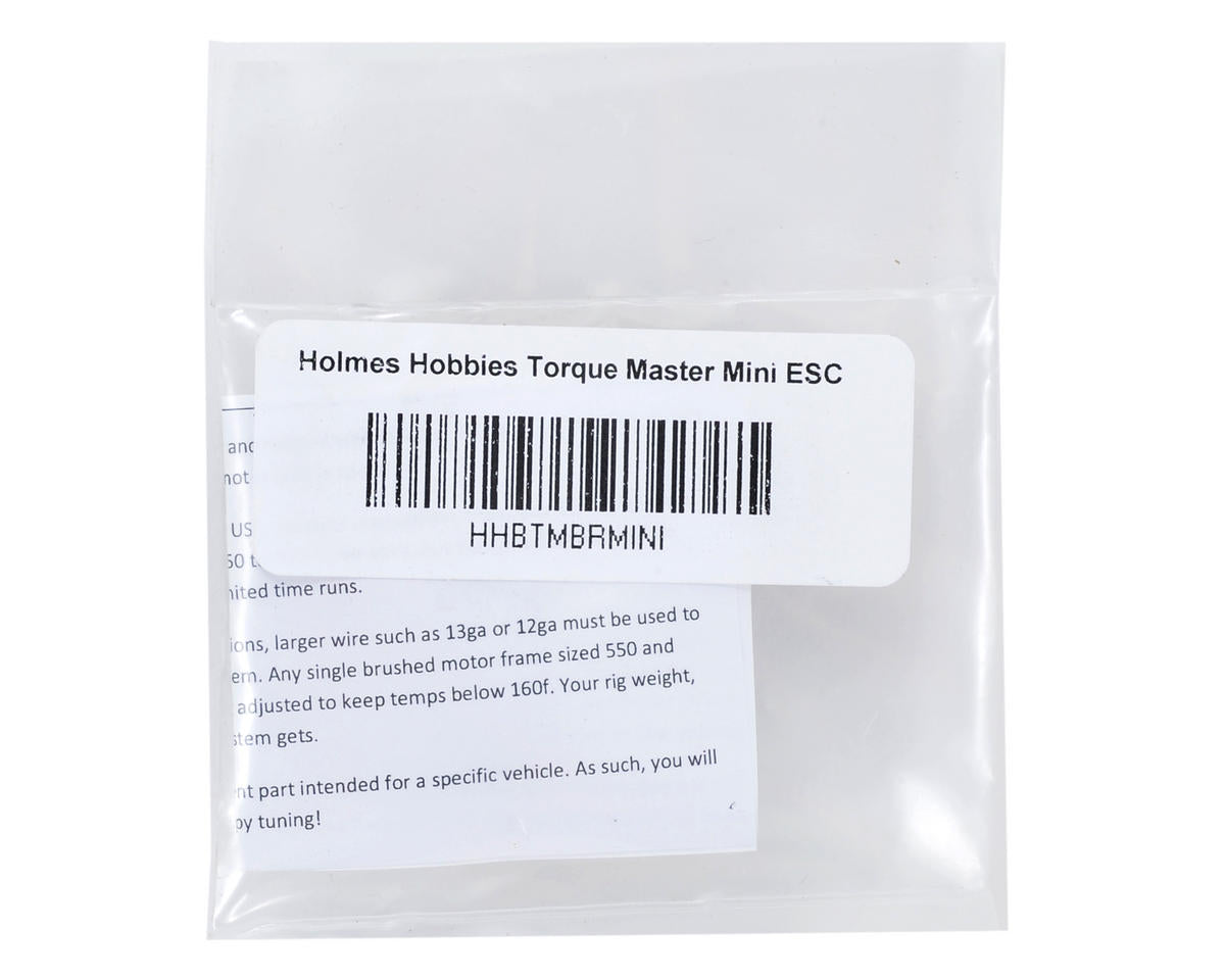 Holmes Hobbies TorqueMaster BR Mini Brushed ESC
