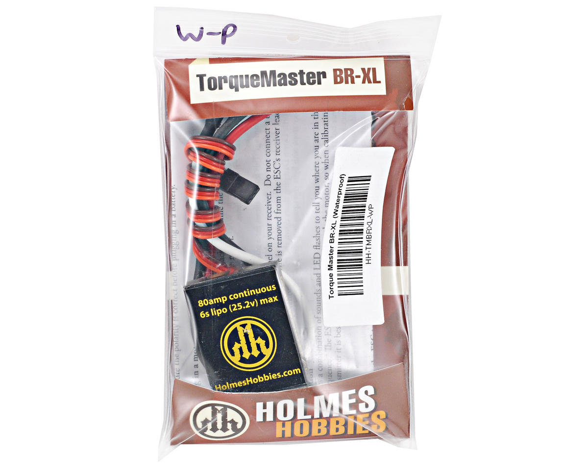 Holmes Hobbies TorqueMaster BR-XL Brushed ESC (Waterproof)