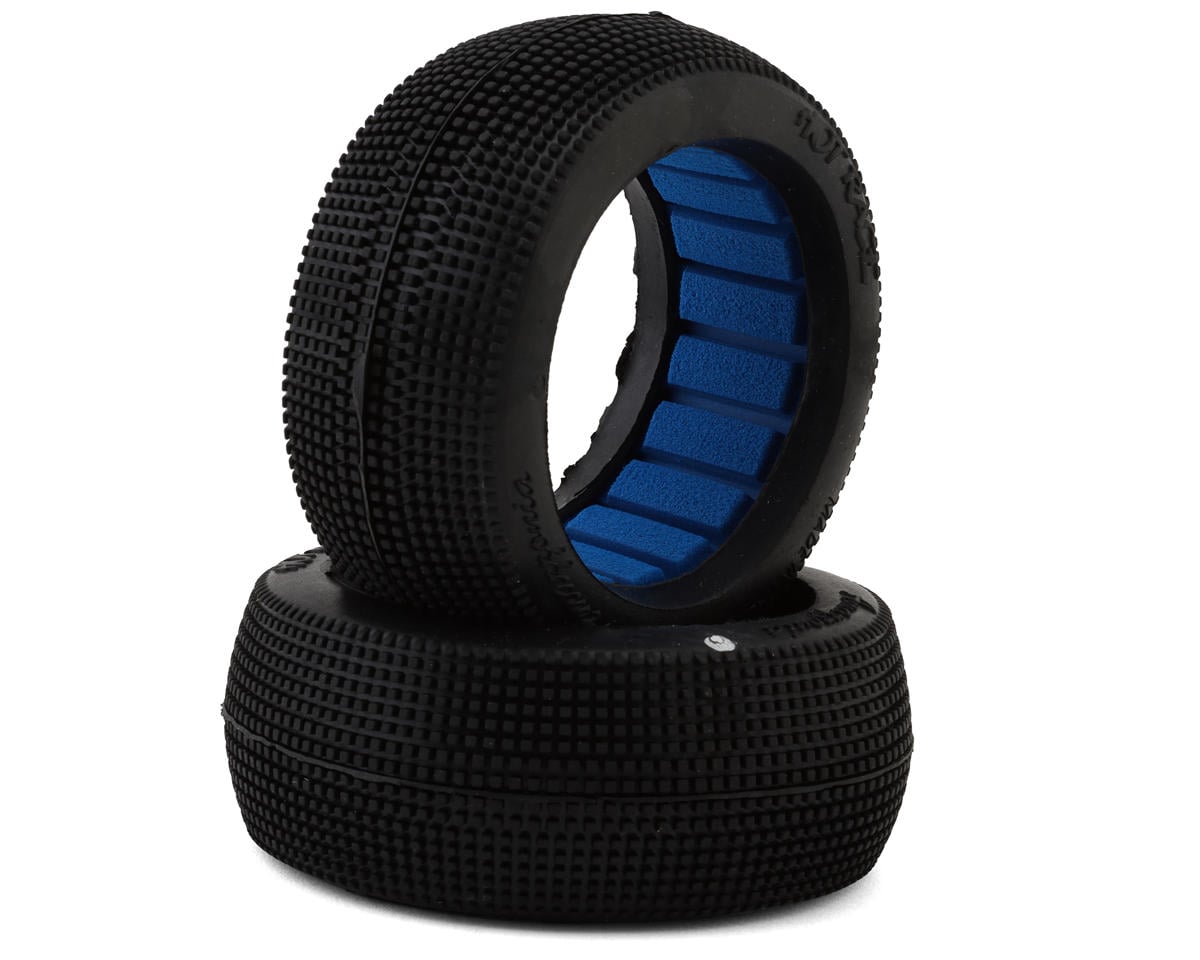 HotRace Amazzonia 1/8 Buggy Tires w/Inserts (2) (White)
