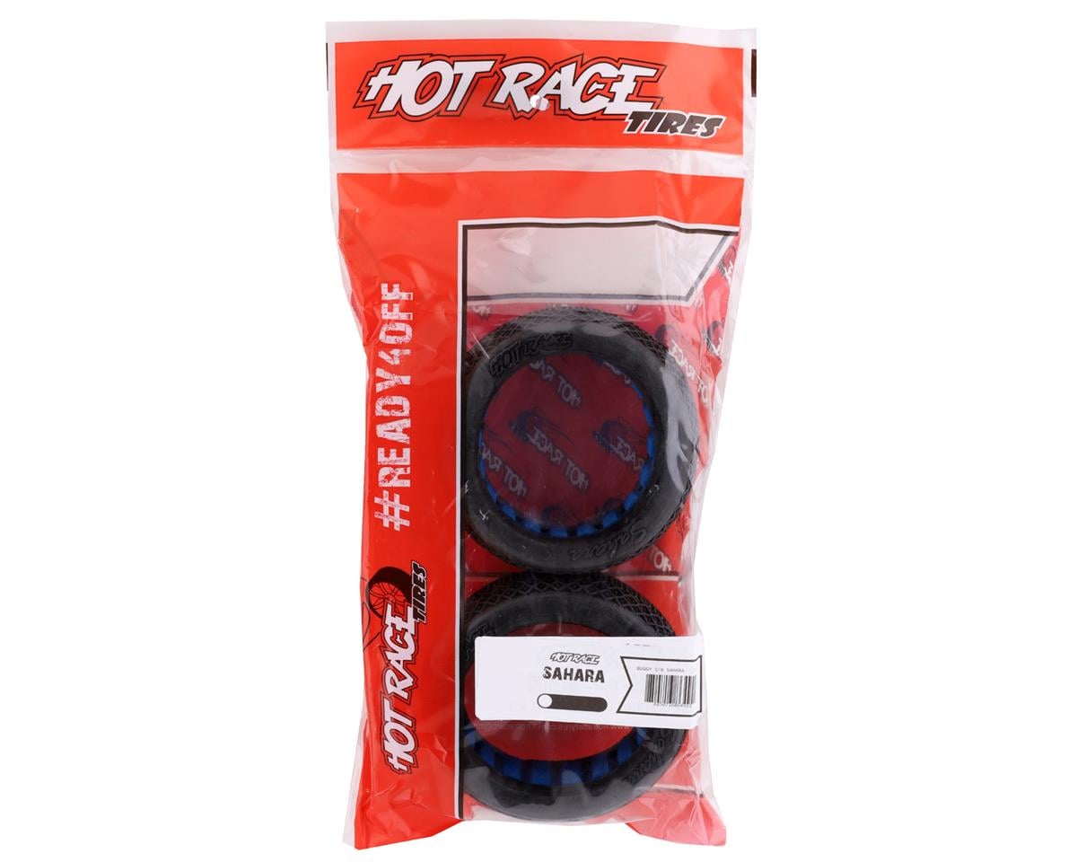HotRace Sahara 1/8 Buggy Tires w/Inserts (2) (Soft)