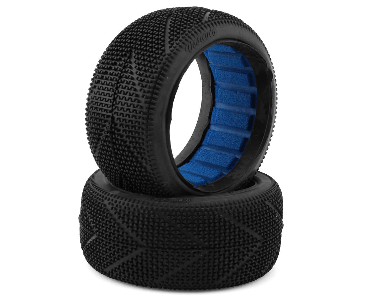 HotRace Vesuvio 1/8 Buggy Tires w/Inserts (2) (Medium)