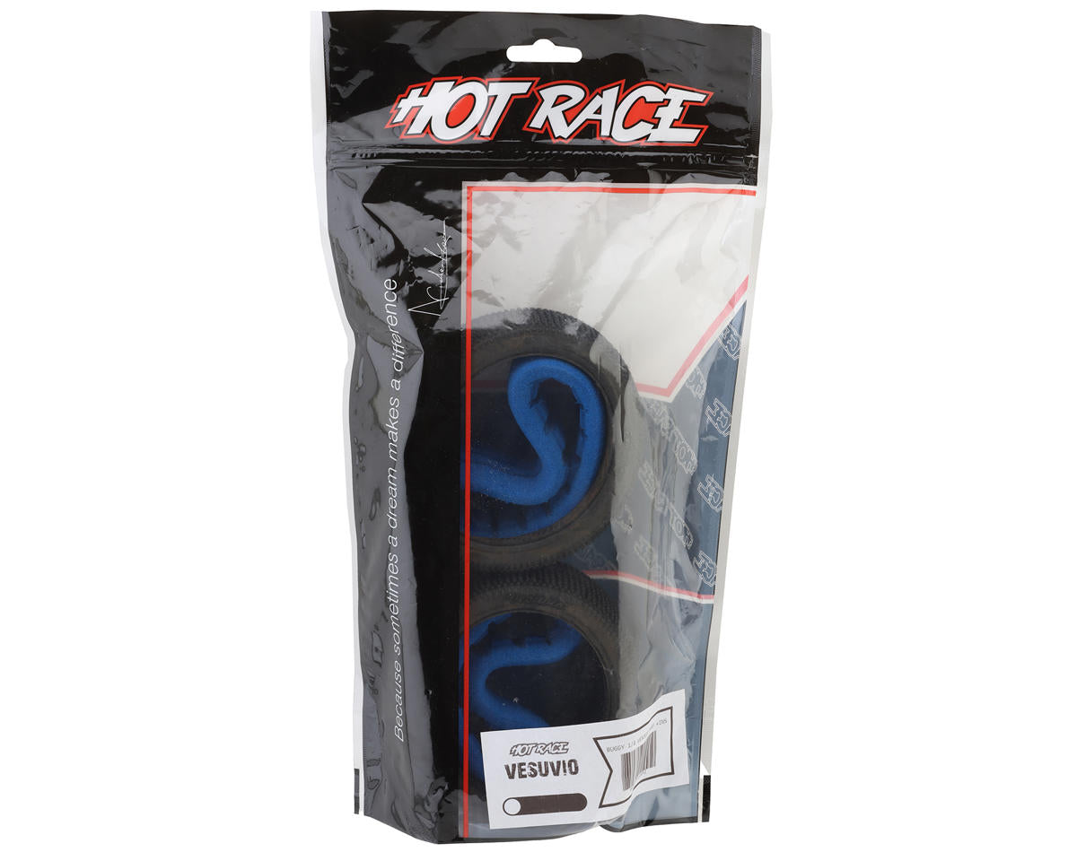 HotRace Vesuvio 1/8 Buggy Tires w/Inserts (2) (Medium)