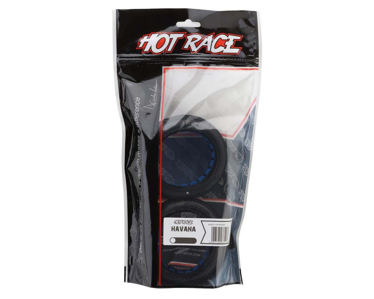 HotRace Havana 1/8 Buggy Tires w/Inserts (2) (Medium)