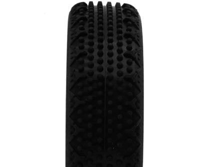 HotRace 1/10 2.2" Mini-Pin Slim 2WD Front LP Carpet Front Tires (2) (Medium)