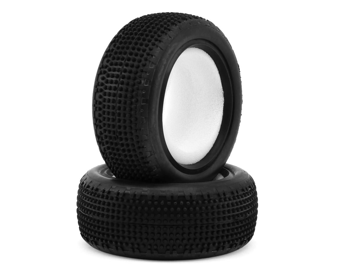 HotRace 2.2" 1/10 Carpet 4WD Front Buggy Tires (2) (Medium)