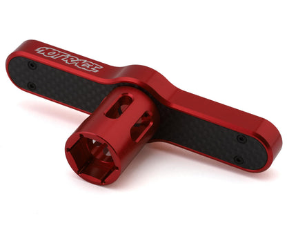 HotRace Aluminum 17mm Wheel Wrench (Red)