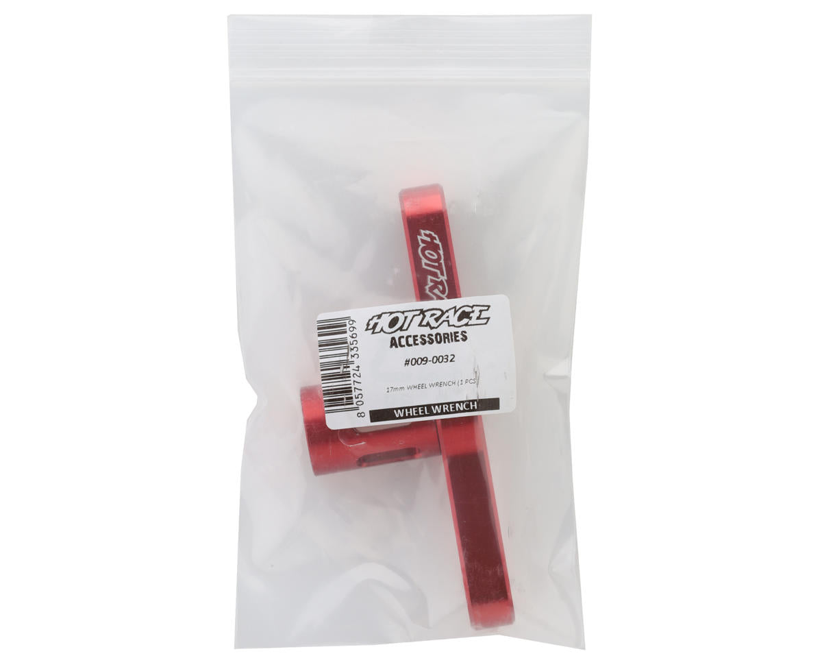 HotRace Aluminum 17mm Wheel Wrench (Red)