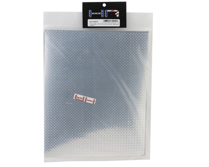 Hot Racing Aluminum Scale Diamond Plate Sheet (Silver) (2) (0.5mm)