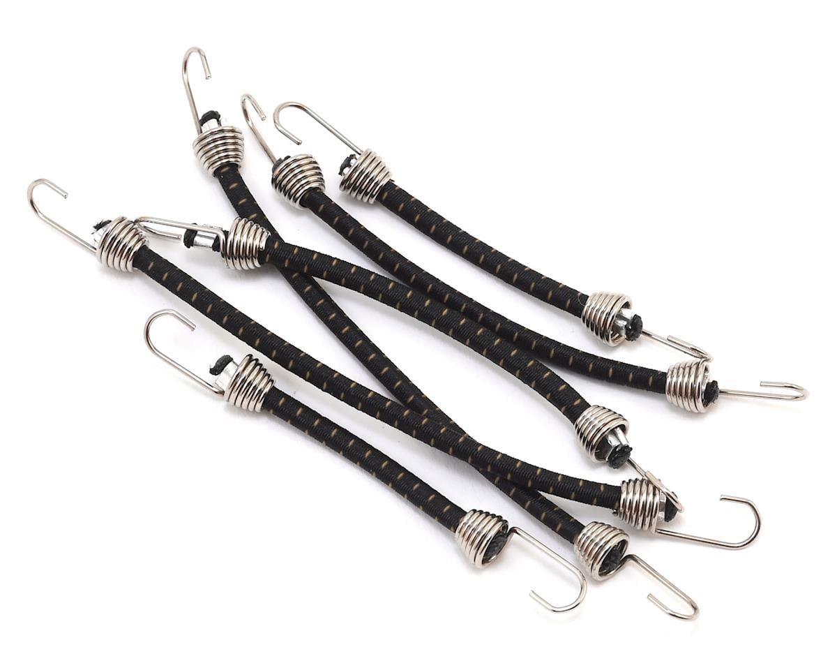 Hot Racing 1/10 Scale Bungee Cord Set (Black/Tan) (6)