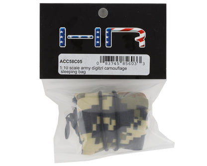 Hot Racing 1/10 Scale Army Sleeping Bag (Digital Camo)