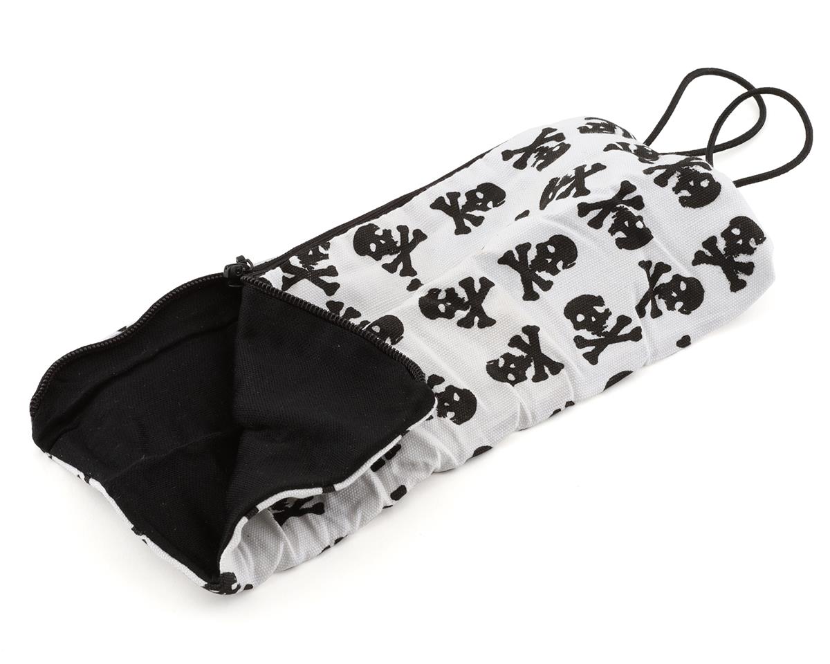 Hot Racing 1/10 Scale Sleeping Bag (Black/White Skulls)