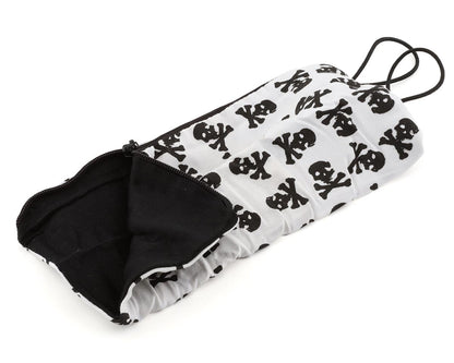 Hot Racing 1/10 Scale Sleeping Bag (Black/White Skulls)
