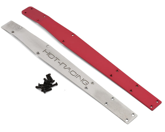 Hot Racing Arrma® Mini Kraton® Stainless Steel & Aluminum Chassis Brace Set
