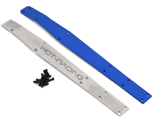 Hot Racing Arrma® Mini Kraton® Stainless Steel & Aluminum Chassis Brace Set