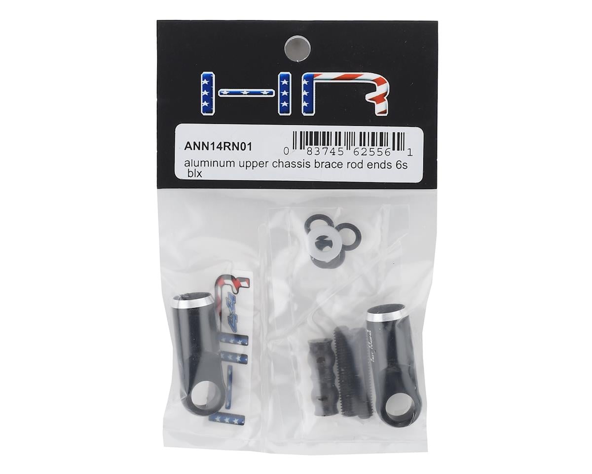 Hot Racing Arrma 1/8 Aluminum Upper Chassis Brace Rod Ends (2)