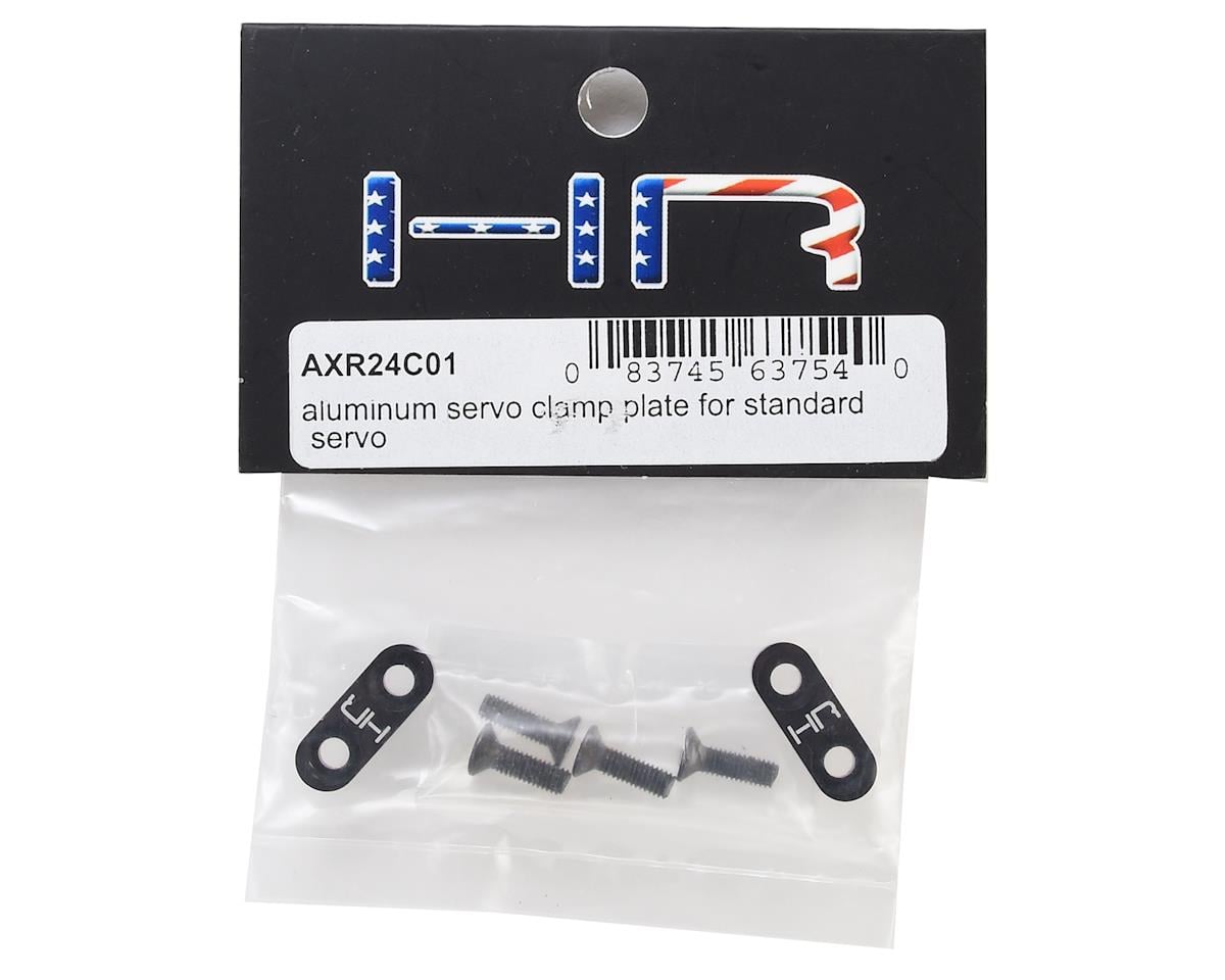 Hot Racing Standard Servo Aluminum Clamp Plate (Black)